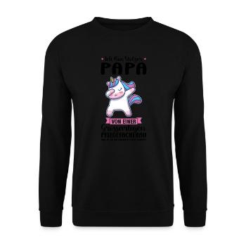 Krankenhaus Pflegefachfrau Pflegerin Geschenk - Unisex Pullover - Schwarz - Vorne - Alina (178cm) & Michal (187cm)