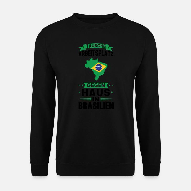 Dubai Flagge Dubaisch Geschenk - Unisex Pullover - Schwarz