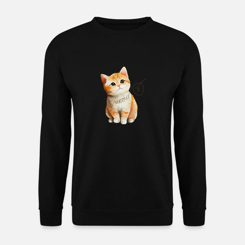 Kitten - Unisex Sweatshirt - black