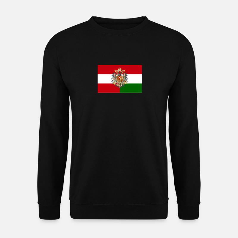 Flagge Österreich-Ungarn - Unisex Pullover - Schwarz