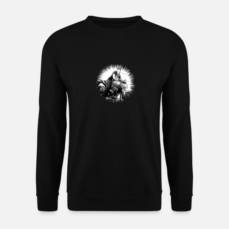 motorcycle - Unisex Sweatshirt - black