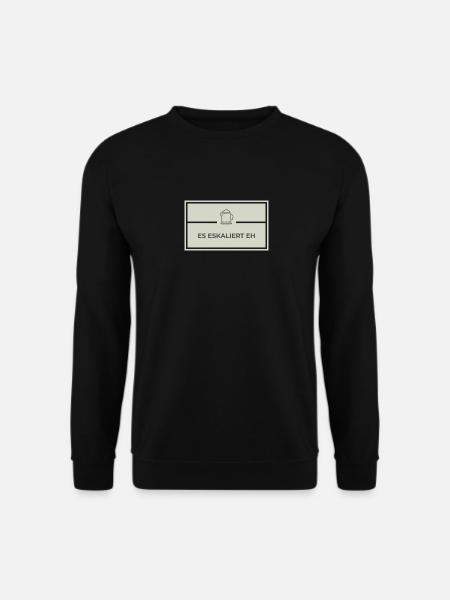 Es Eskaliert - Unisex Pullover - Schwarz