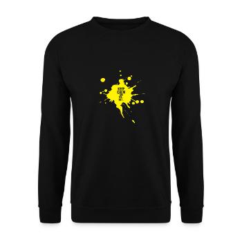 Salsa Dancer Dancer - Unisex Sweatshirt - black - Front - Alina (178cm) & Michal (187cm)