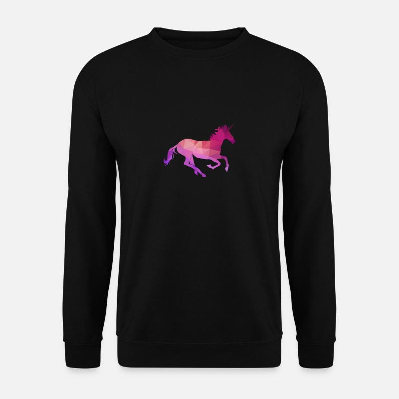 Einhorn - Unisex Pullover - Schwarz