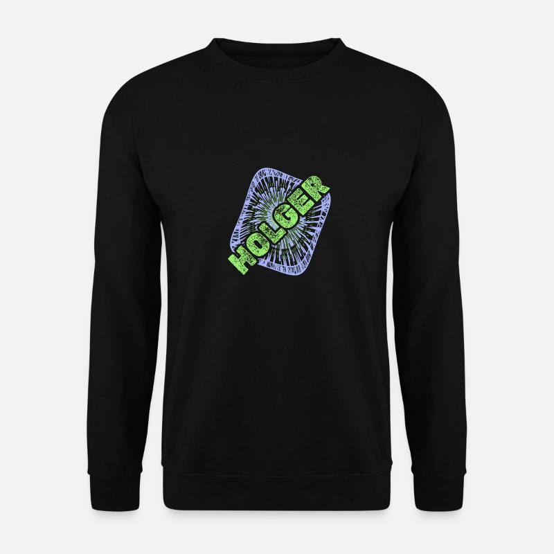 Warp Holger - Unisex Pullover - Schwarz