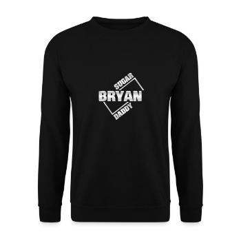 Sugar Daddy Sugardaddy Bryan - Unisex Pullover - Schwarz - Vorne - Alina (178cm) & Michal (187cm)