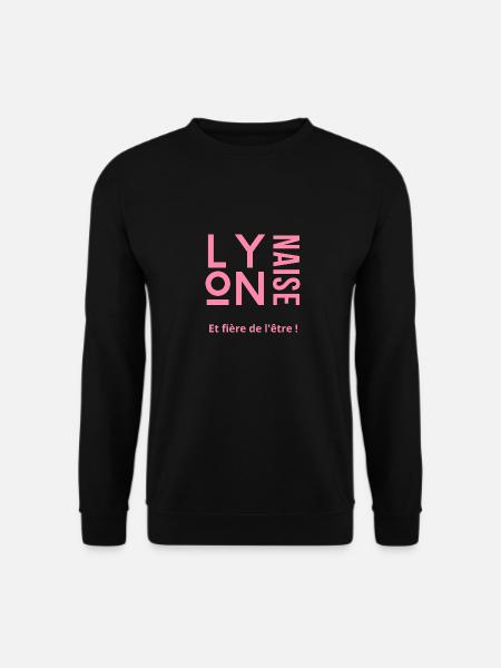 Lyonnaise - Sweat-shirt Unisexe - noir