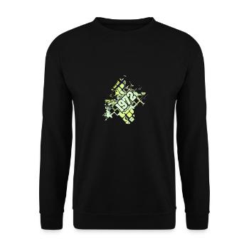1972 - Unisex Sweatshirt - black - Front - Alina (178cm) & Michal (187cm)