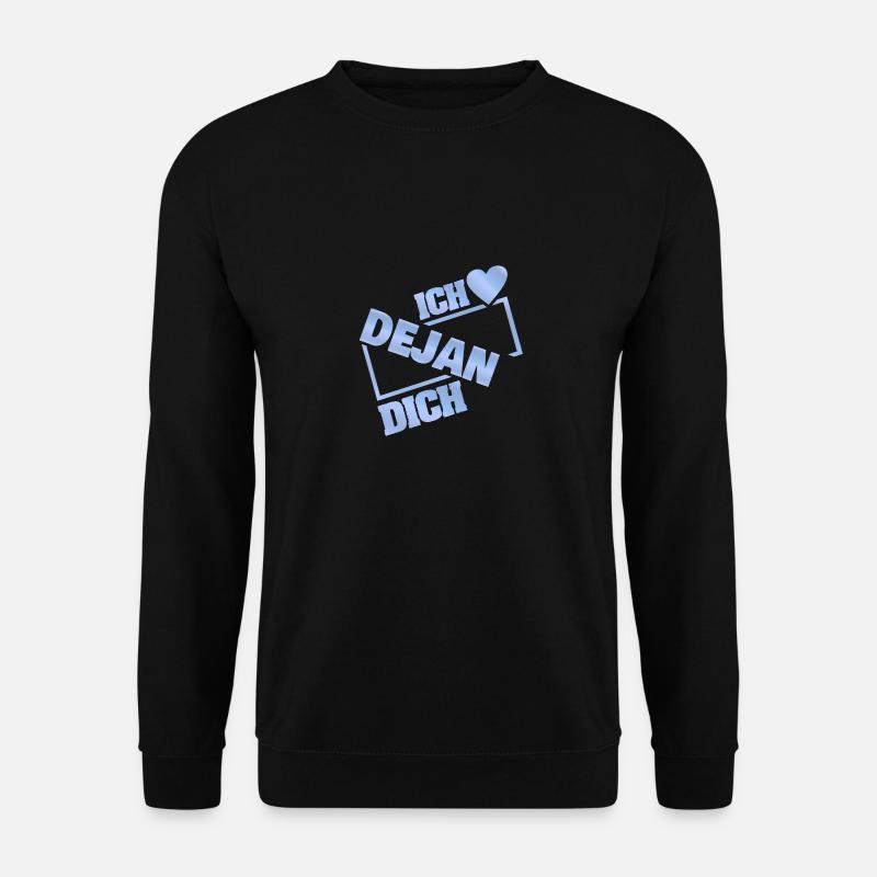 Couple Dejan - Unisex Pullover - Schwarz
