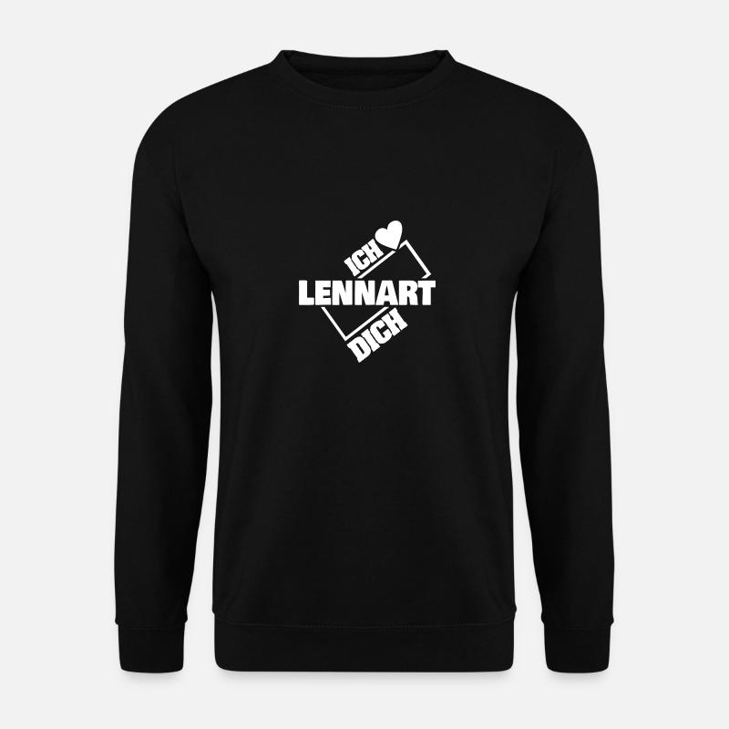 Couple Lennart - Unisex Pullover - Schwarz