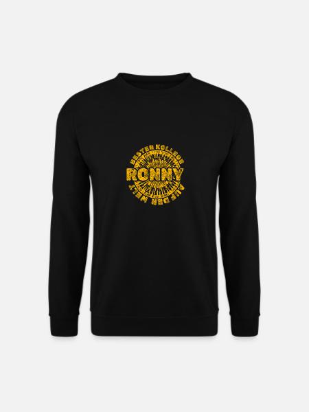 Arbeit Ronny - Unisex Pullover - Schwarz