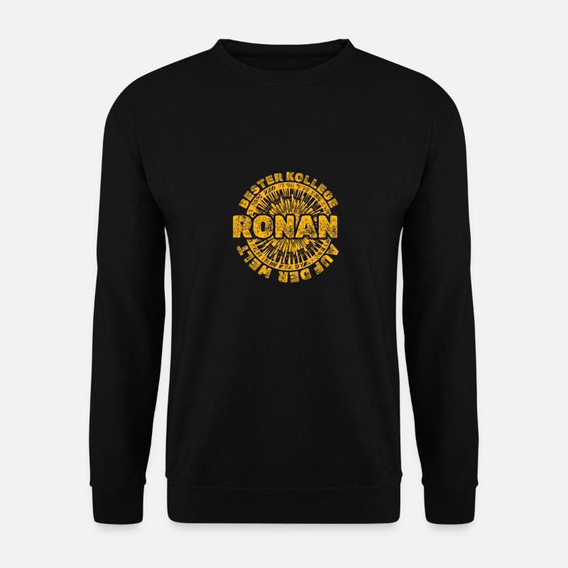 Ronan as work - Unisex Sweatshirt - black