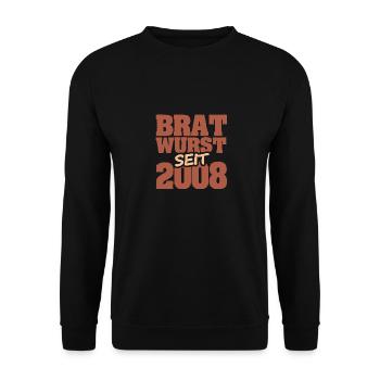 Barbecue 2008 - Unisex Sweatshirt - black - Front - Alina (178cm) & Michal (187cm)