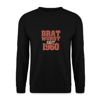 1960 - Unisex Sweatshirt - black - Front - Alina (178cm) & Michal (187cm)