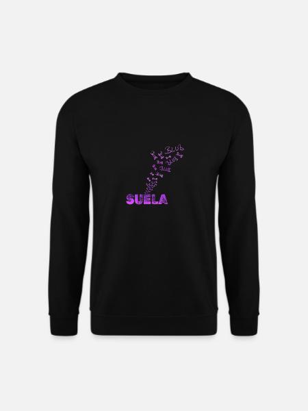Spaßig Suela - Unisex Pullover - Schwarz