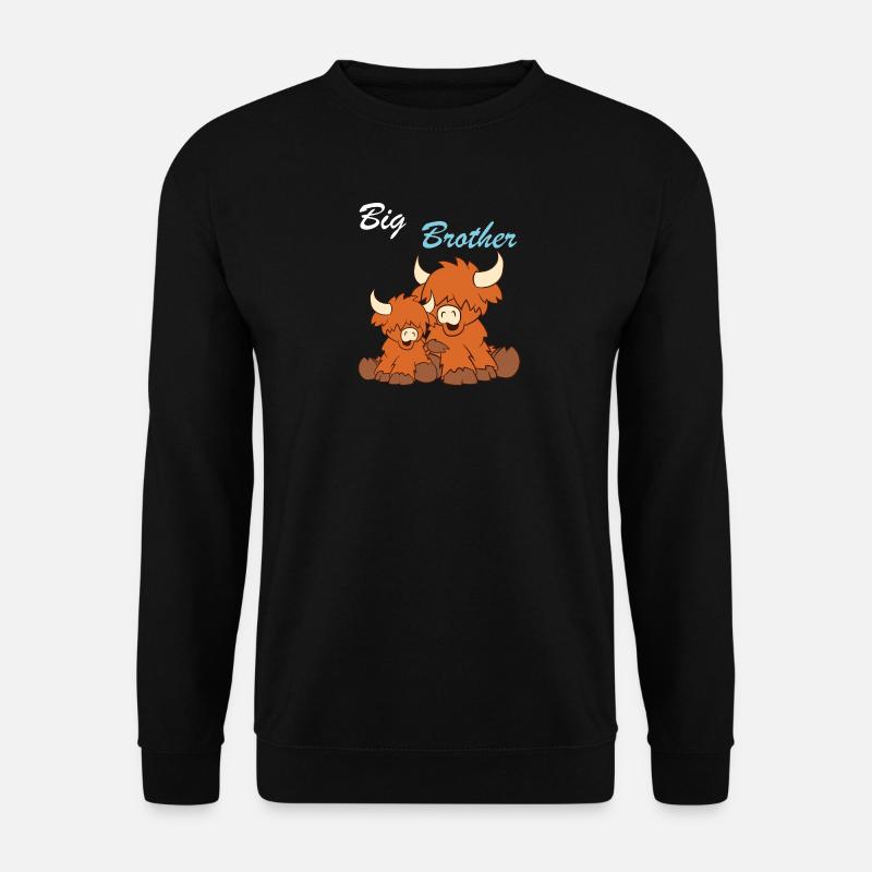 Hochlandrinder - Big Brother - Unisex Pullover - Schwarz