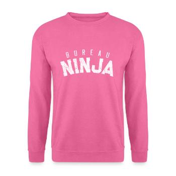 Bureau Ninja Administrative Professionals Day Gift - Unisex Pullover - Pink - Vorne