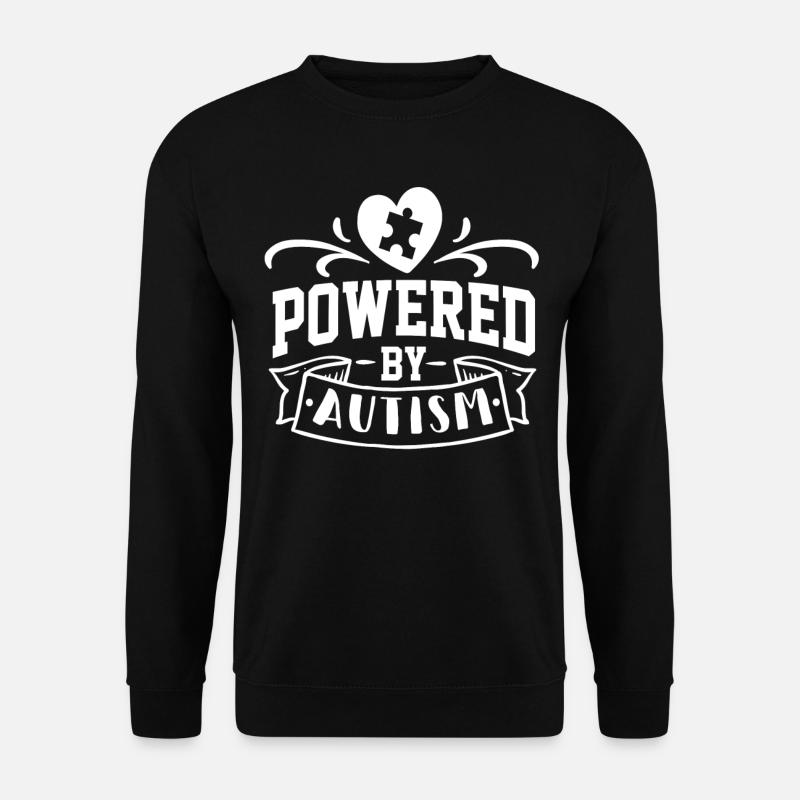 Autismus Geschenk Asperger Awareness ADHS Trisomie - Unisex Pullover - Schwarz
