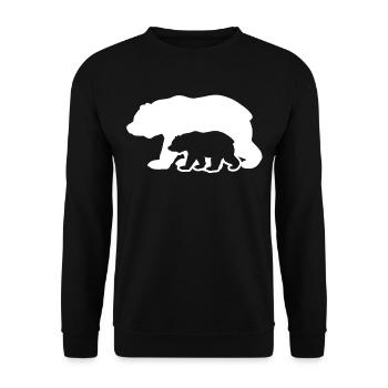 Autism Gift Asperger's Awareness ADHD Trisomy - Unisex Sweatshirt - black - Front - Alina (178cm) & Michal (187cm)