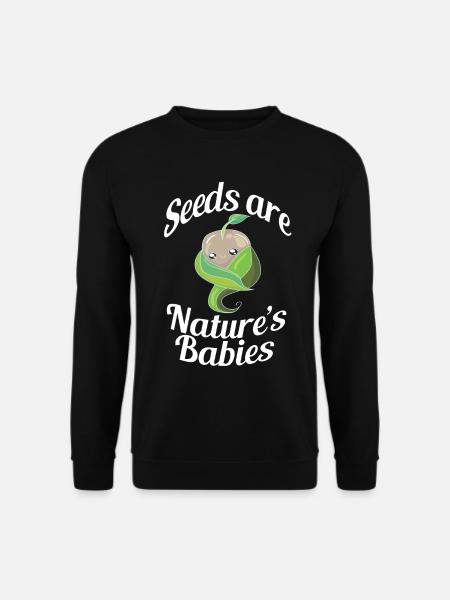 Natur retten die Welt retten die Erde schützen - Unisex Pullover - Schwarz