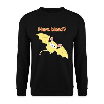 Conception de T-shirt Jerboa mignon, intelligent et drôle - Sweat-shirt Unisexe - noir - Devant - Alina (178cm) & Michal (187cm)