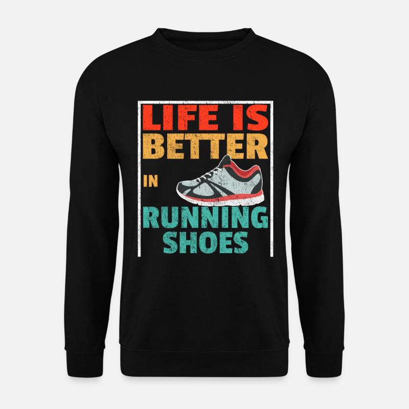 Sport Race Marathon Athletic Gift Fit - Genser unisex - svart