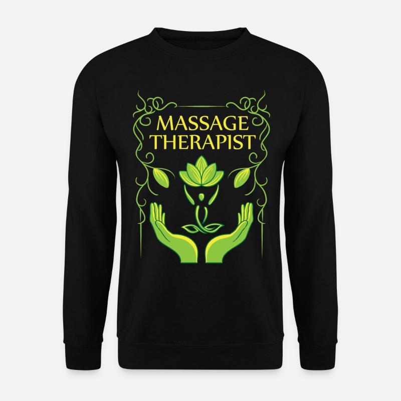 Massage-Therapeut-Hemd Beschäftigungstherapiehemd - Unisex Pullover - Schwarz