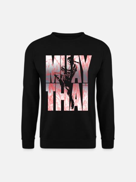 Muay Thai - Unisex Pullover - Schwarz