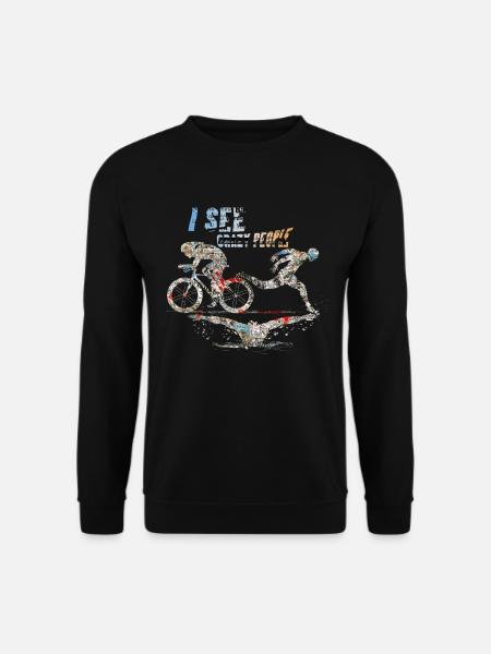 Triathlon - Unisex Pullover - Schwarz