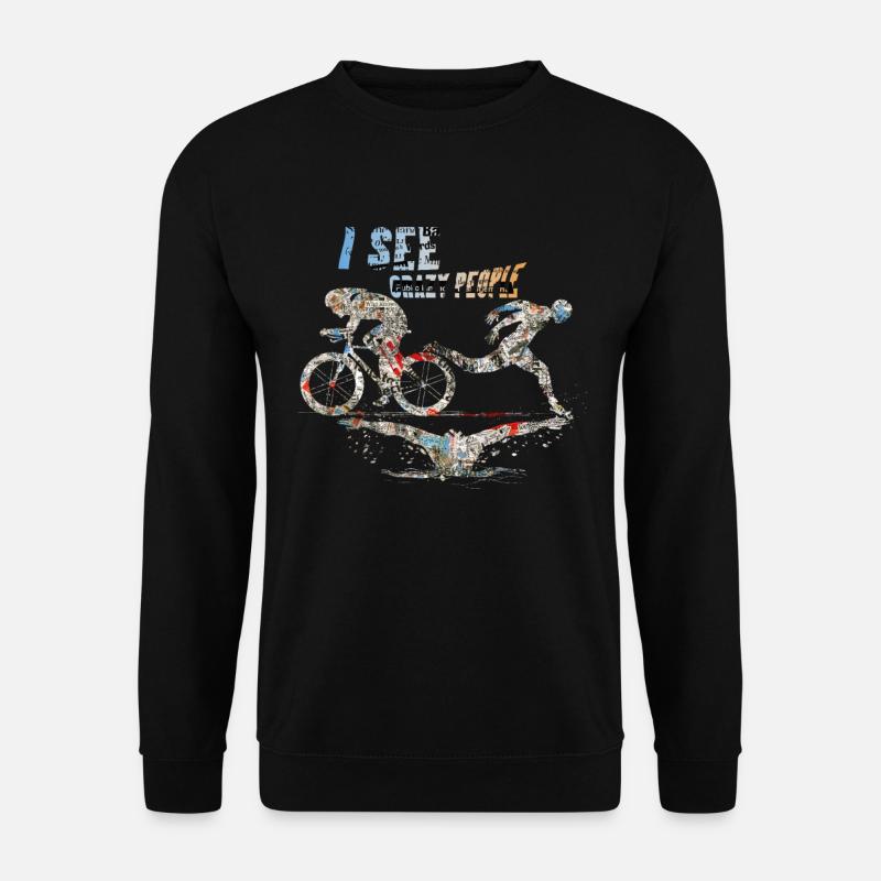 Triathlon - Sweat-shirt Unisexe - noir