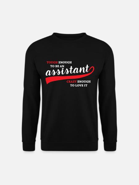 Assistent und Sekreäterin - Unisex Pullover - Schwarz