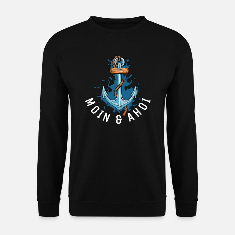 Moin & Ahoy - Unisex Sweatshirt - black