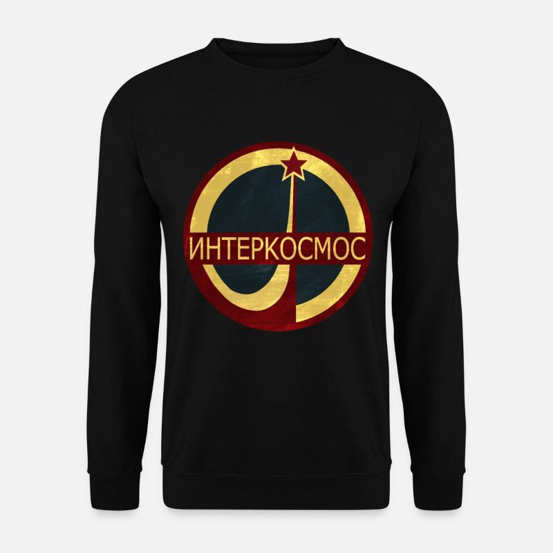 USSR Intercosmos Soviet Union Space - Unisex Sweatshirt - black