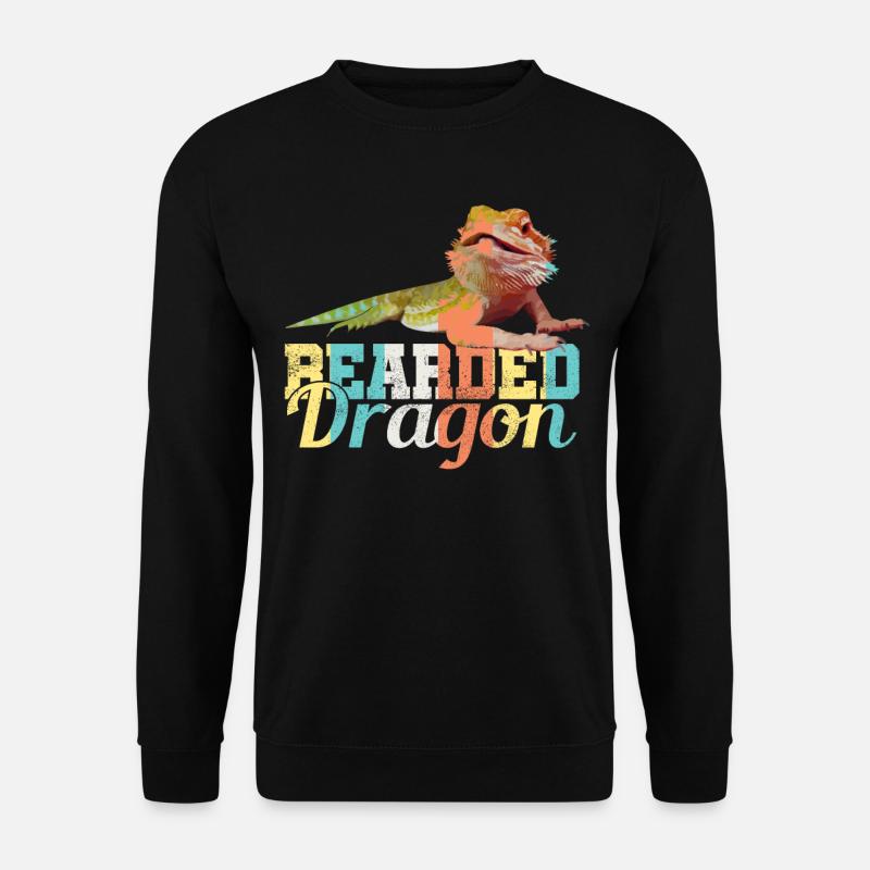 dragon barbu - Sweat-shirt Unisexe - noir