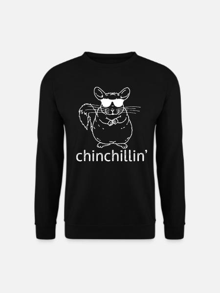 Chinchilla - Unisex Pullover - Schwarz