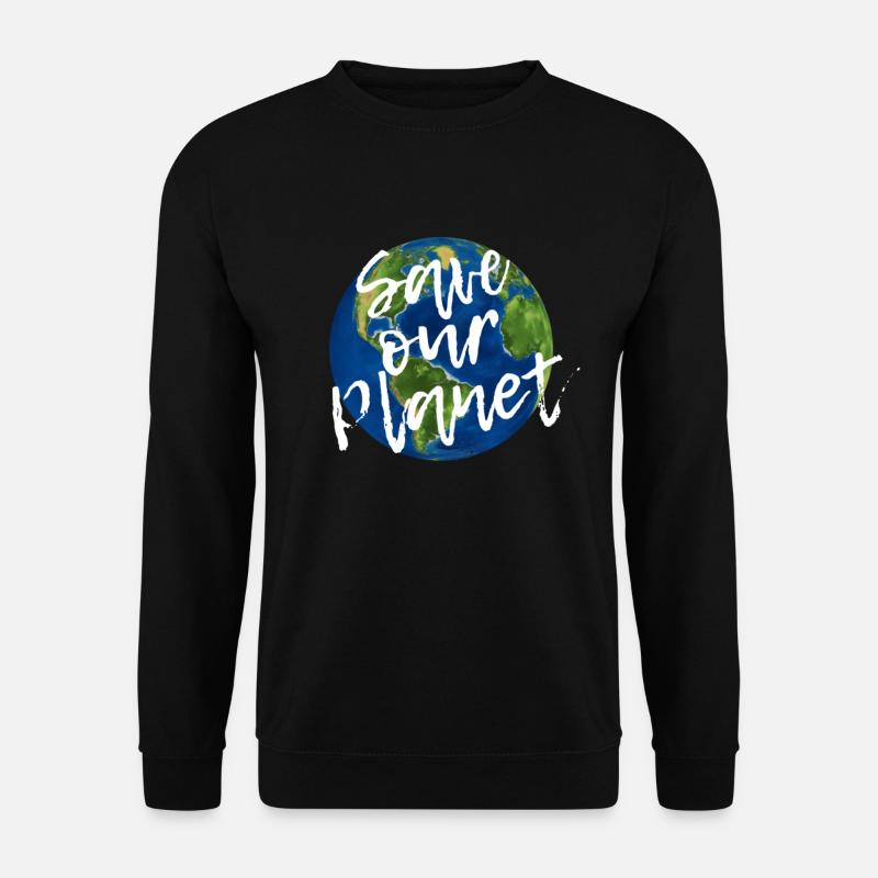 Save Our Planet - Unisex Pullover - Schwarz