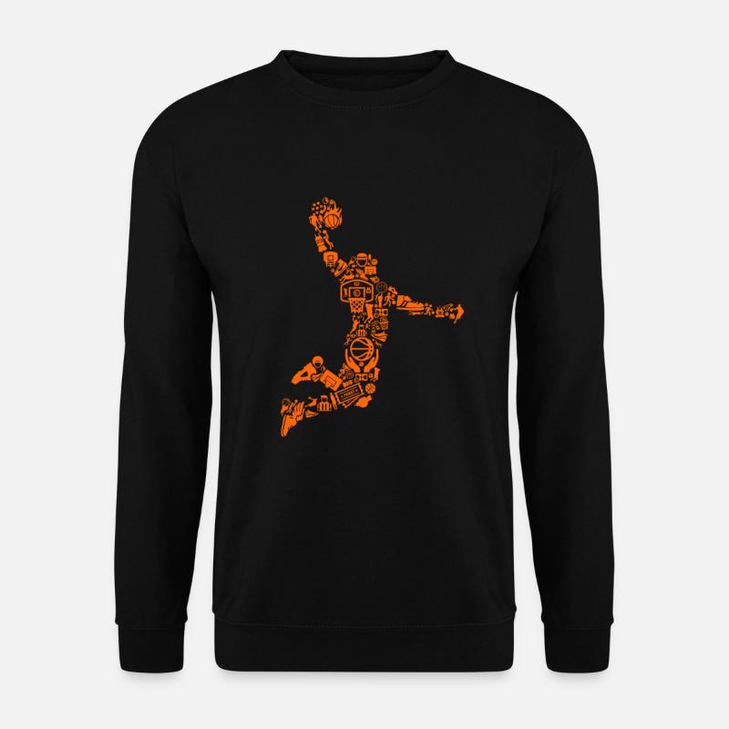 Basketball player - Unisex Sweatshirt - black