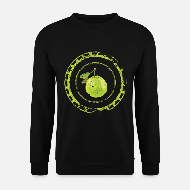 Guava fruit art gift - Unisex Sweatshirt - black