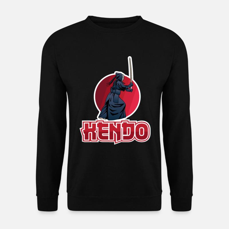 Kendo - Unisex Pullover - Schwarz