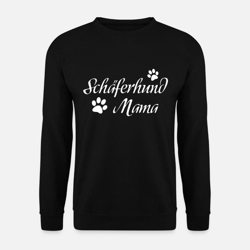 Schäferhund Mama - Unisex Pullover - Schwarz