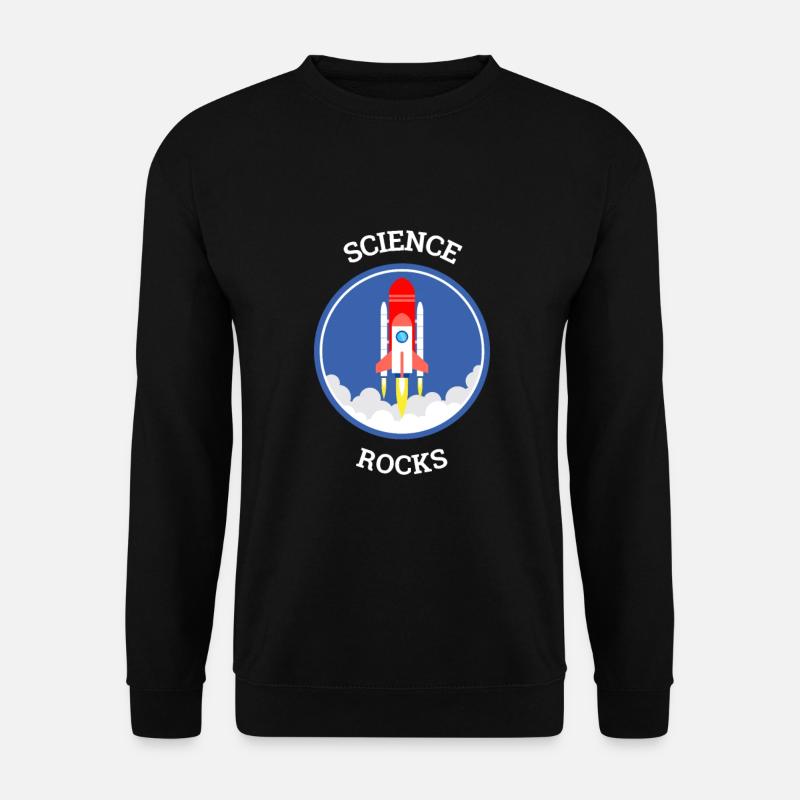 Science Rocks Informaticien Nerd - Sweat-shirt Unisexe - noir