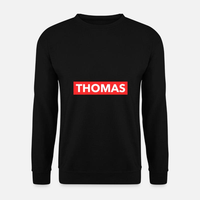 Thomas - Unisex Pullover - Schwarz