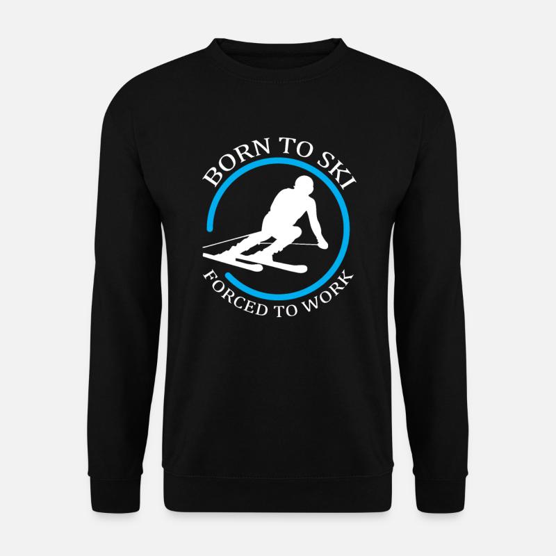 Ski - Unisex Pullover - Schwarz