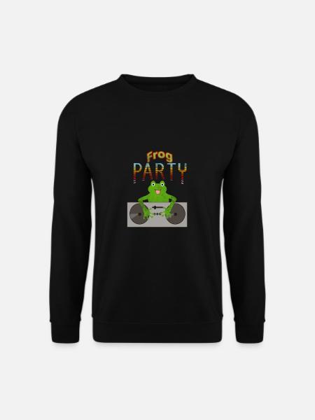 Frosch - Unisex Pullover - Schwarz