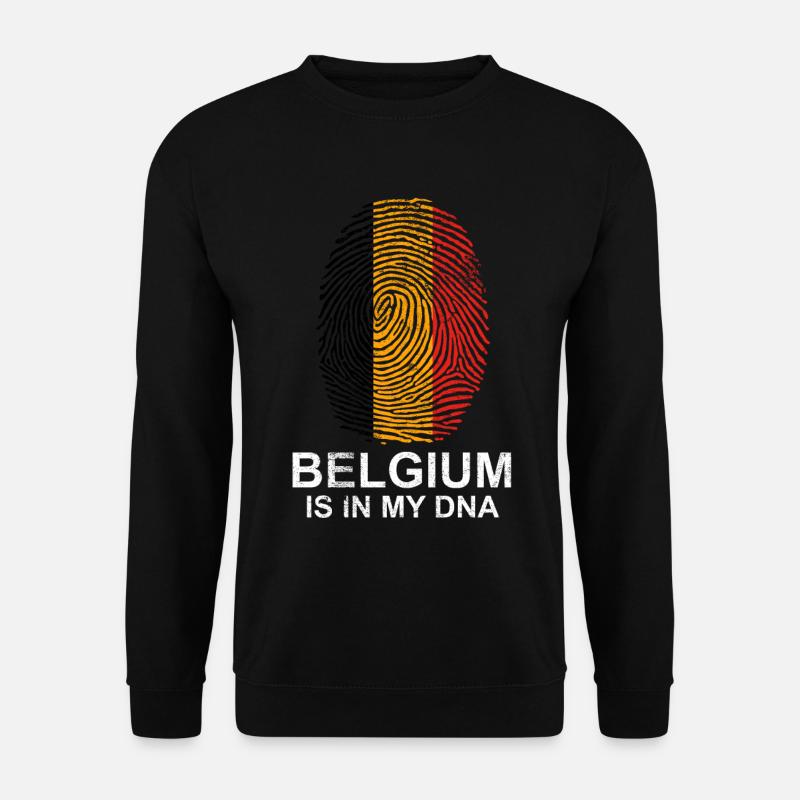 Belgium - Unisex Sweatshirt - black