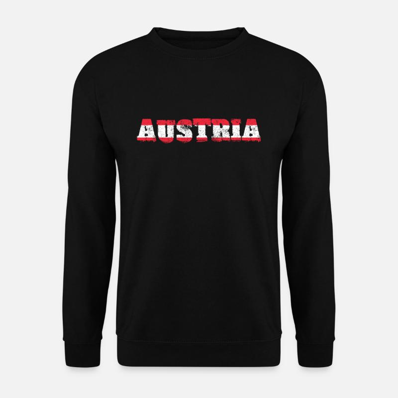 Austria - Unisex Sweatshirt - black
