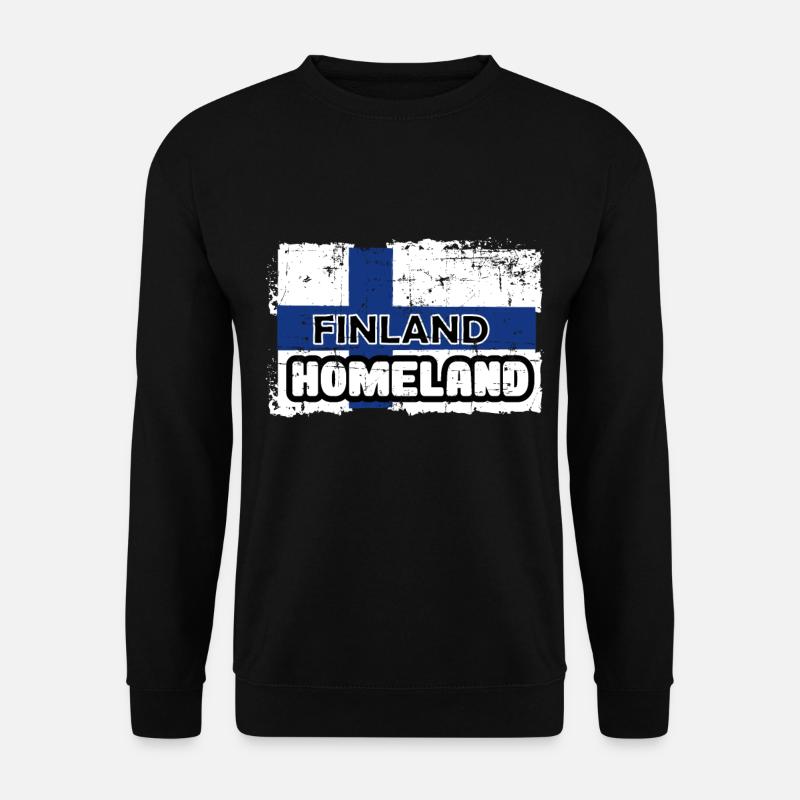 Finland - Unisex Pullover - Schwarz