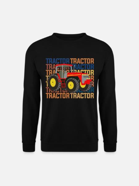 tractor - Unisex Sweatshirt - black