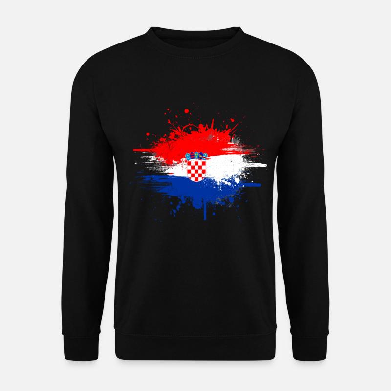 Croatia - Unisex Sweatshirt - black