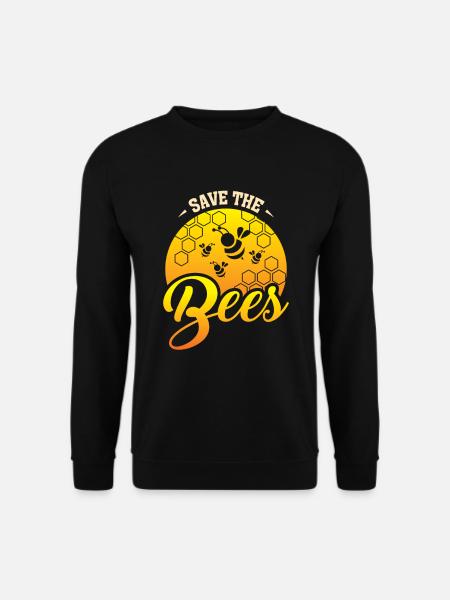 Bienen - Unisex Pullover - Schwarz